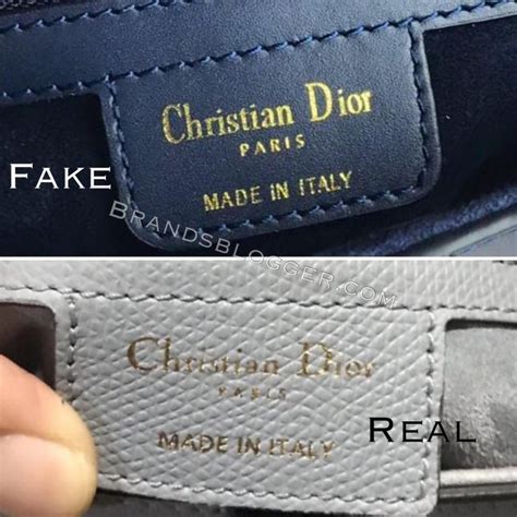 how to spot a fake dior wallet|how to check dior bag.